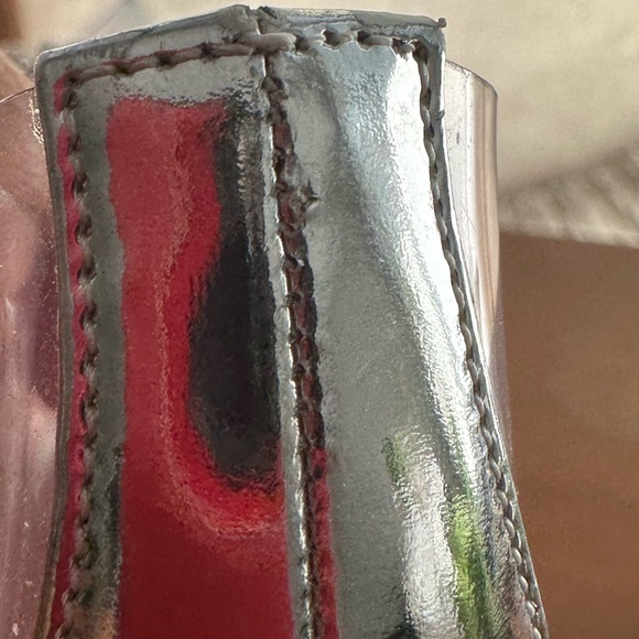 🌺AMINA MAUDDI🌺 Rosie Glass Pumps Transparent PVC Crystal Bow Size: 38.5 - Picture 11 of 16